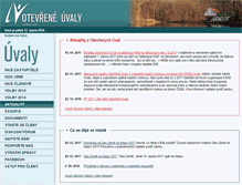 Tablet Screenshot of otevreneuvaly.cz